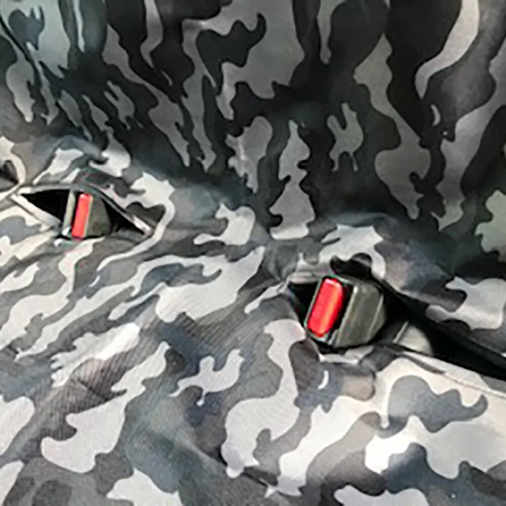 Camo Dog Pet Back Seat Waterproof Cover/Hammock for Car SUV Truck w/Pouch